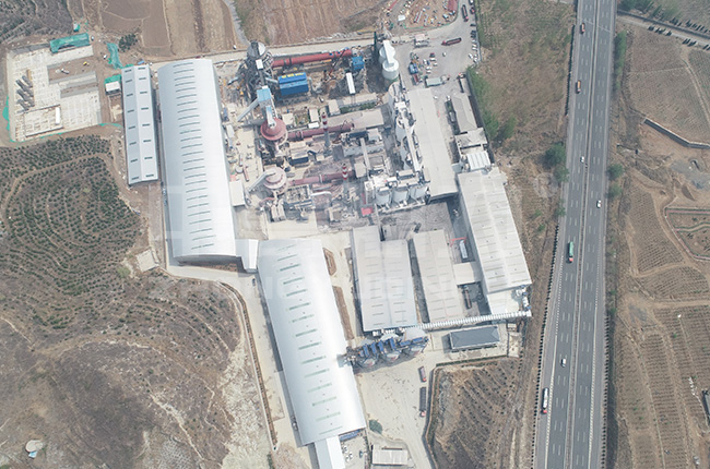 河北省武安市火焰山时产800吨骨料生产线