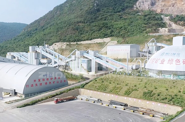 湖北省荆门城控窑湾建材年产500万吨砂石生产线