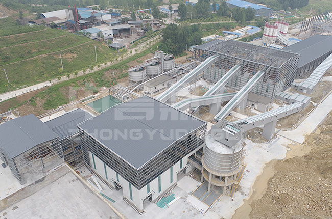 河南济源融鑫建设实业公司年产1000万吨砂石生产线