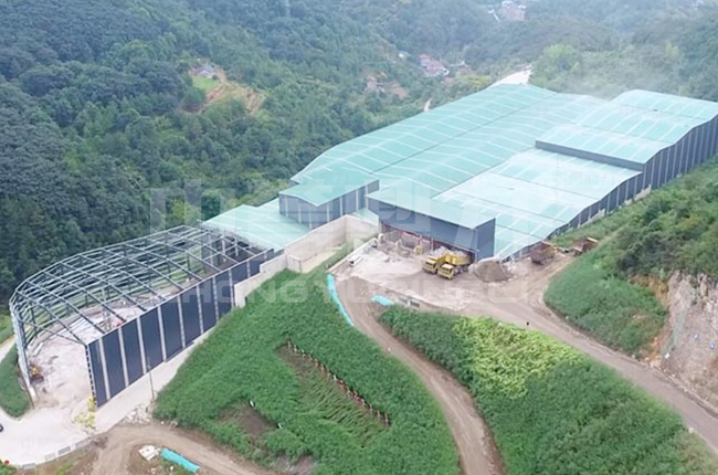 湖北省荆州市鼎盛矿业时产2000吨高钙石生产线