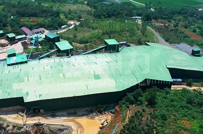 湖南省衡阳鑫伍隆建材时产800吨砂石料生产线