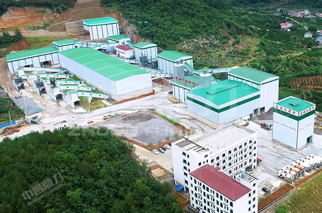 湖南省石门县双桥建材时产700吨砂石料生产线