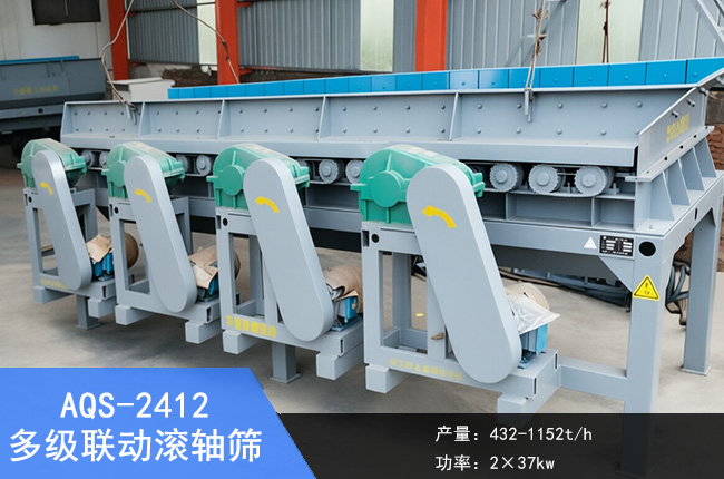 AQS-2412多级联动滚轴筛