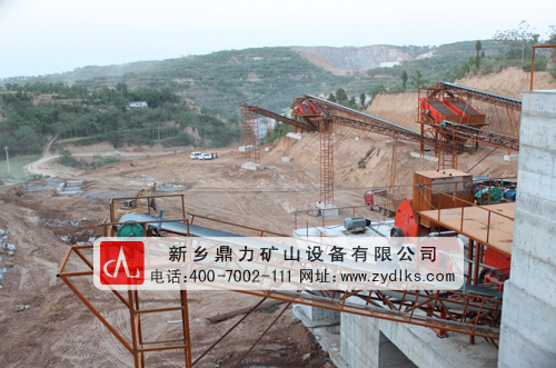 鼎力石料生产线