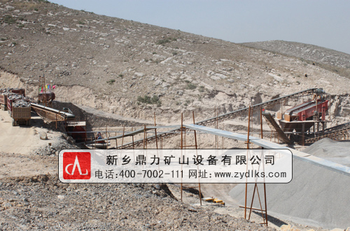 鼎力石灰石生产线